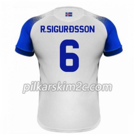 Koszulka Islandia R.Sigurdsson 6 Precz Mistrzostwa Świata 2018 - Koszulki Piłkarskie